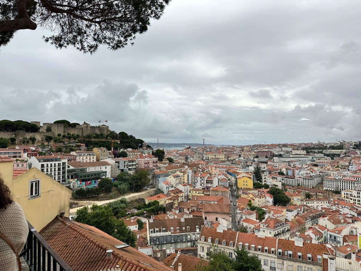 Lisbon's old and new (walk/tram plus funicular)