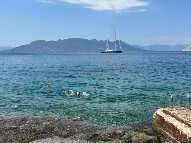 Day of Perfection in Perdika on Aegina Island, Greece